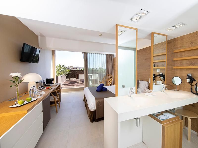 חדר דלוקס עם נוף לים