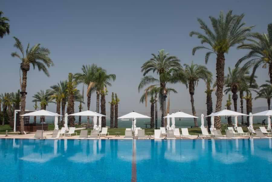 בריכת המלון